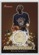 2003-04 Bowman Rookies & Stars Rookie Recall Relics Kevin Garnett #RRE-KG HOF