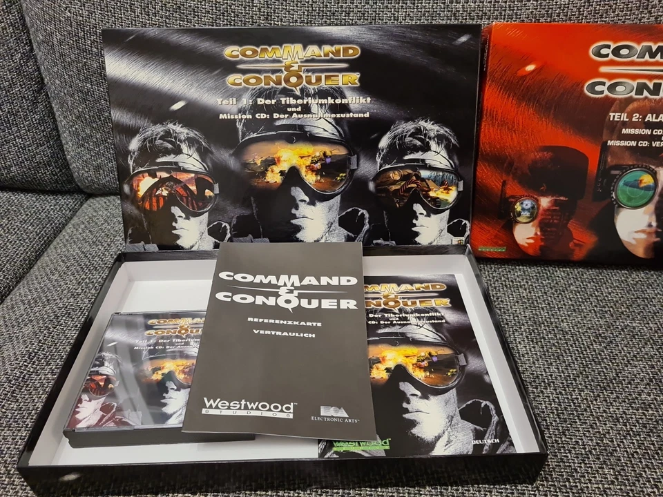 Command & Conquer Teile 1 - 3 in Big Box - retro - Collectors Edition, Sammlung - Bild 2 von 4