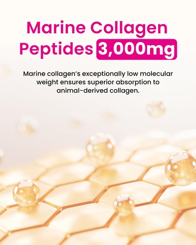 CJWellcare Innerb Glowshot Collagen Drink, 3,000mg Marine Collagen, 6 Pack - Picture 3 of 7