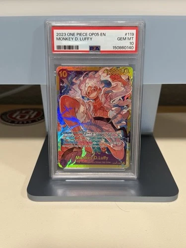 2023 One Piece Monkey D. Luffy Awakening of The New Era PSA10 OP05-119 SEC Gear5