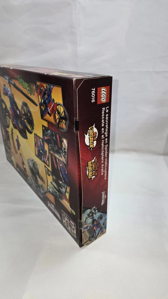 LEGO 76016 Spider-Helicopter Rescue Green Goblin Mary Jane Power Man Spider-man - Image 2 of 4