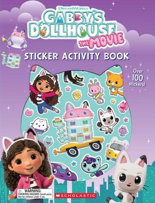 Gabby's Dollhouse: The Movie Sticker Activity Book (DreamWorks) by Melissa Maxwe