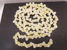 Blow Mold Popcorn Garland Vintage Christmas 9ft D4465