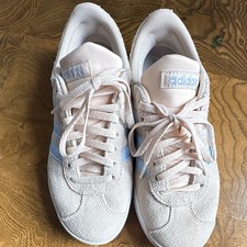 adidas VL Court 2.0 Women s Low Top Suede Lace-Up Linen Glow Blue EE6787