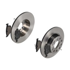BREMBO BREMSSCHEIBEN Ø272mm + BREMSBELÄGE HINTEN FÜR VW GOLF 7 GOLF SPORTSVAN