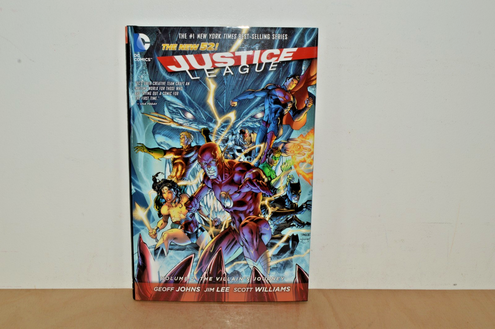 DC The New 52 Justice League Volume 2 The Villain's Journey HB (#R1) 1st Ptg