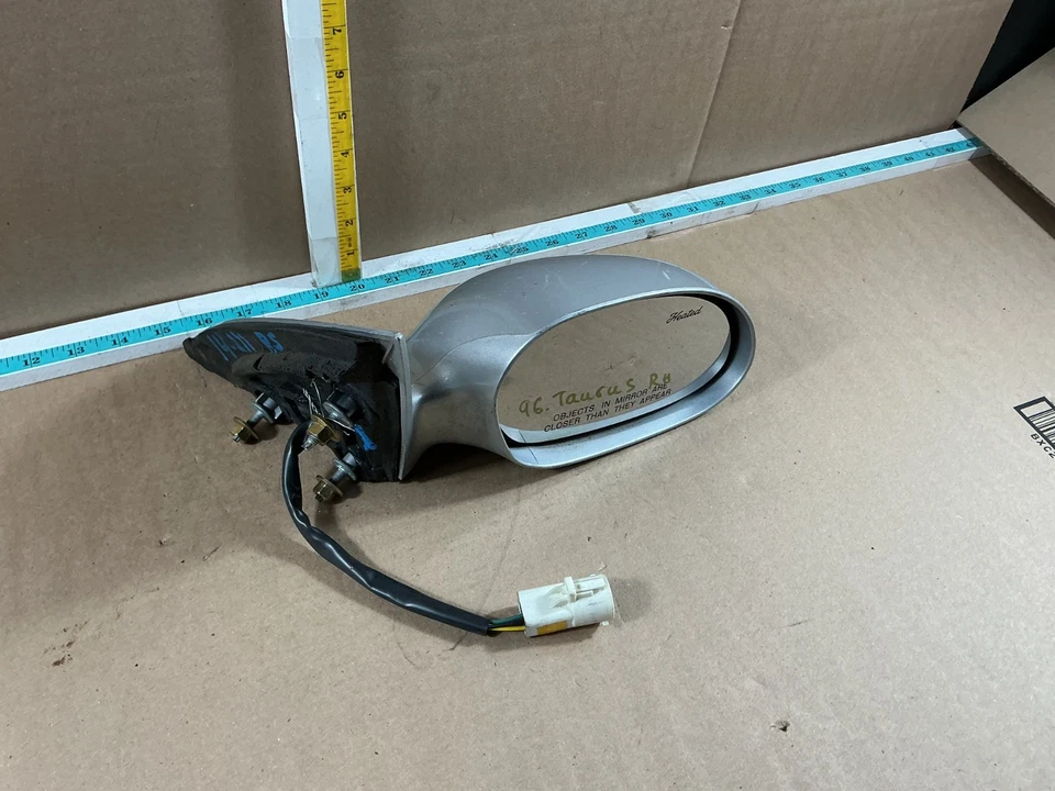 Conjunto de espejo retrovisor lateral para pasajero derecho Ford Taurus 1996-1999 OEM Foto 3 de 4