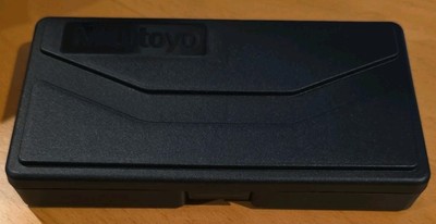 Mitutoyo Micrometer In Original Case Vintage SR44 1.5V No. 938882 Made In Japan