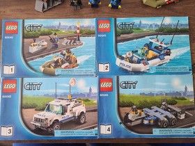 LEGO CITY: Police Patrol (60045) 100% complete with Manuals, No Box