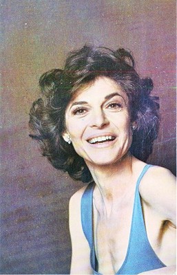 Anne Bancrodt, amerikanische Schauspielerin - Mrs. Robinson - 9x14cm - Postkarte