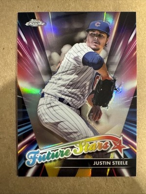 Justin Steele 2024 Topps Chrome - Future Stars Chicago Cubs #FS-8