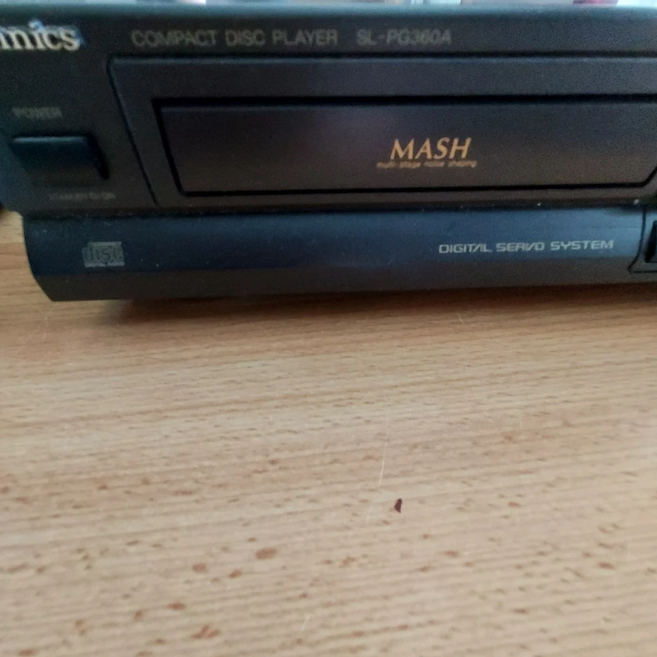 Technics SL-PG360A CD Disk Player Mash Digital Servo System -als defekt verkauft - Bild 2 von 4
