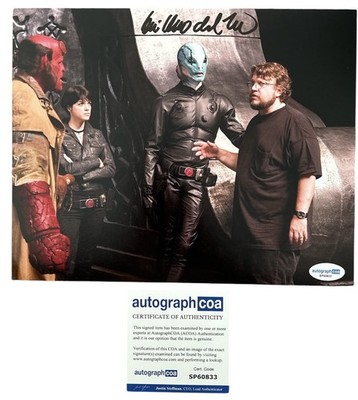 Guillermo Del Toro Signed 8x10 Hellboy Director Autographed ACOA