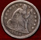 1858-O Seated Liberty Dime — photo from another recent sale