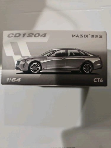 Sammlerstück 1:64 Silber CT6 Limousine Sportmodell Diecast Sammelauto Zinklegierung - Bild 2 von 6