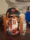 1996 UPPER DECK MICHAEL JORDAN BULLS 4th NBA CHAMPIONSHIP JUMBO CARD LE / 25,000