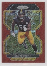 2021 Panini Prizm Red Shimmer Prizm 32/35 Devin Bush II #257 8em