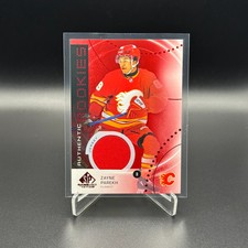 2025-26 UD SP Game Used ZAYNE PAREKH #AR-ZP Authentic Rookies Red Jersey RC