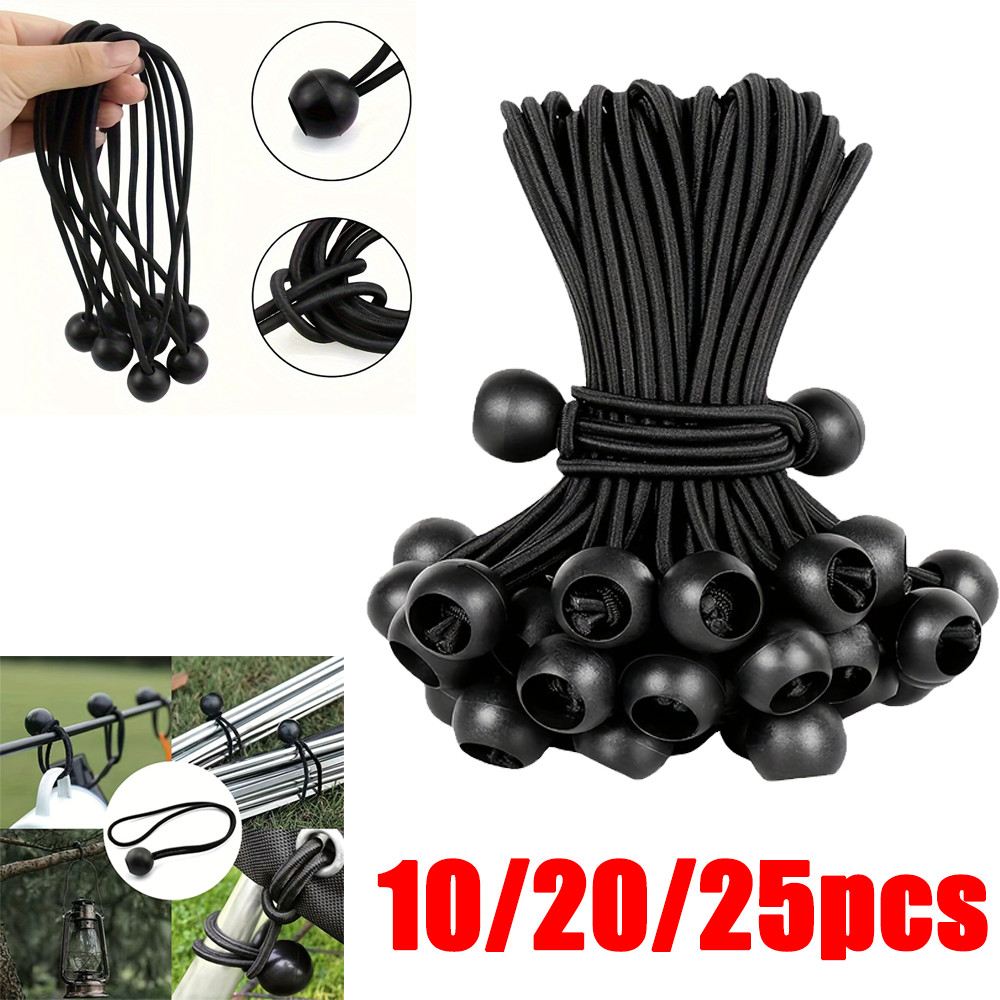 Tarp Tie Downs Black Ball 10/20/25pcs