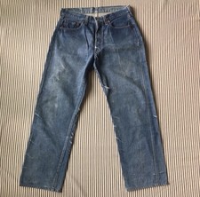 Vintage Levi's 501 90s Big E Redline Selvedge Valencia W33 L30 Made in USA