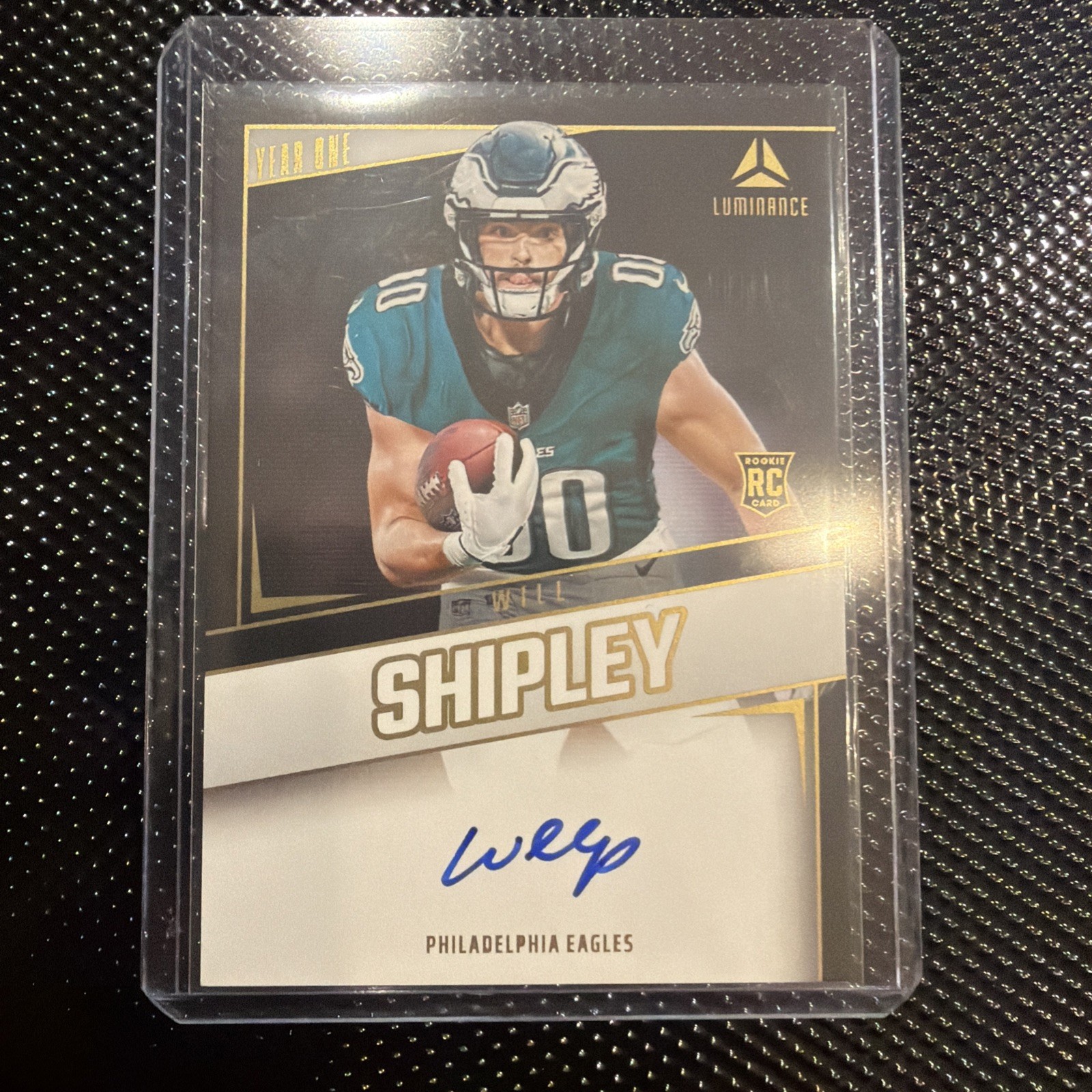 2024 Panini Luminance - Year One Signatures Rps Will Shipley #YOS-WSY (AU, RC)