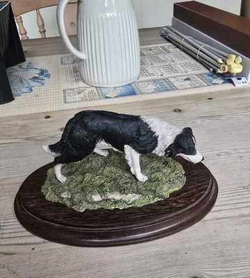 Country Artists (RC&Co) K Sherwin Border Collie Hund Resin Figur 