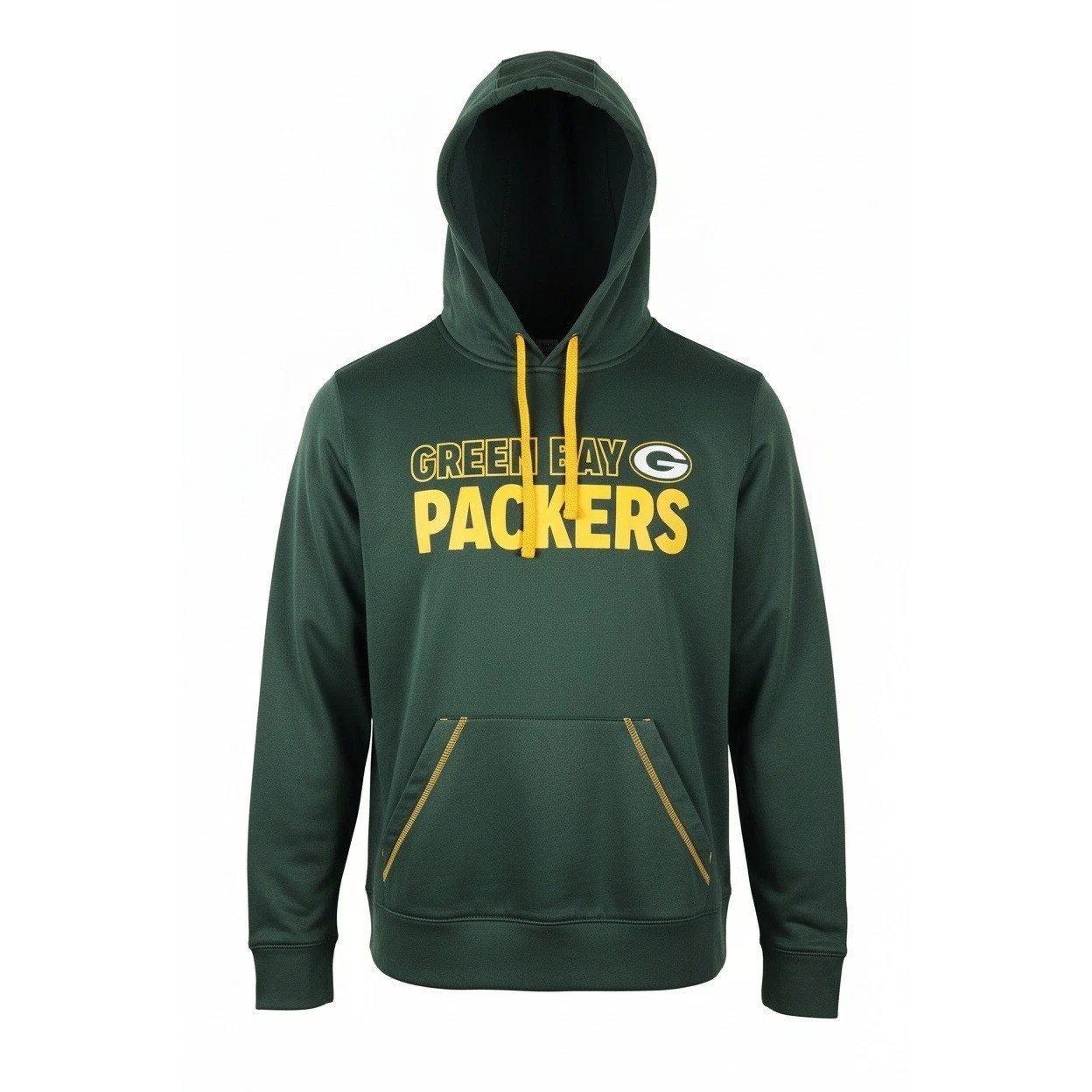 NFL Green Bay Packers Hoodie Mens Medium TX3 Warm Performance Fleece Sweatshirt
