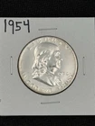 🇺🇸1954 Proof Franklin Half Dollar 50c 90% Silver Coin Us Mint