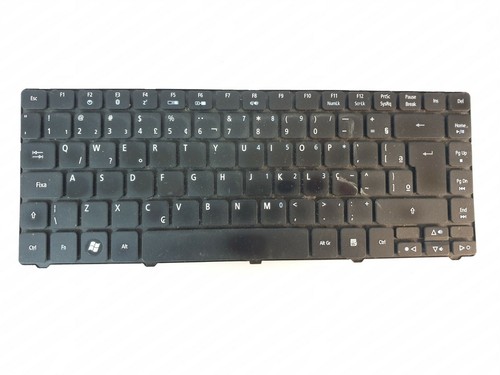 Qwerty-Tastatur für Acer Aspire 4540 NSK-AMA1B Schwarz