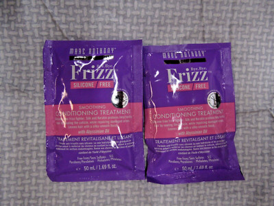 MARC ANTHONY~~SET OF 2 PACKETS~ BYE BYE FRIZZ~~SMOOTHING CONDITIONING TREATMENTS