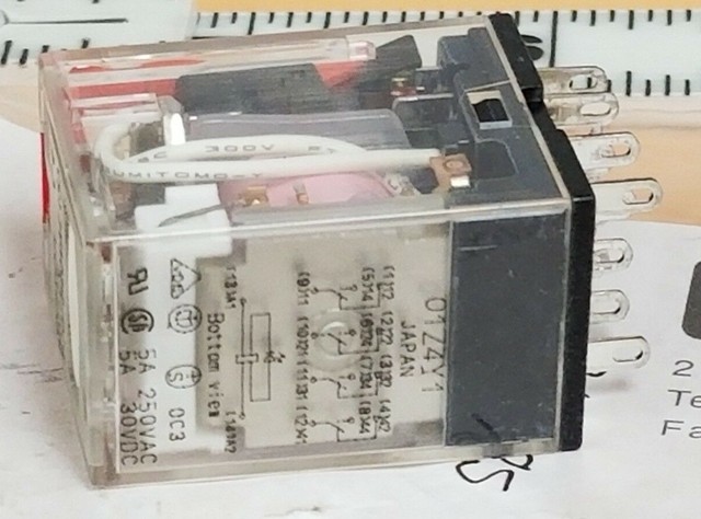 Реле omron my4in