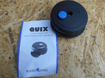 Befestigung Adapter Korb an Gepäckträger QUIX von Rixen Kaul NOS Klickfix