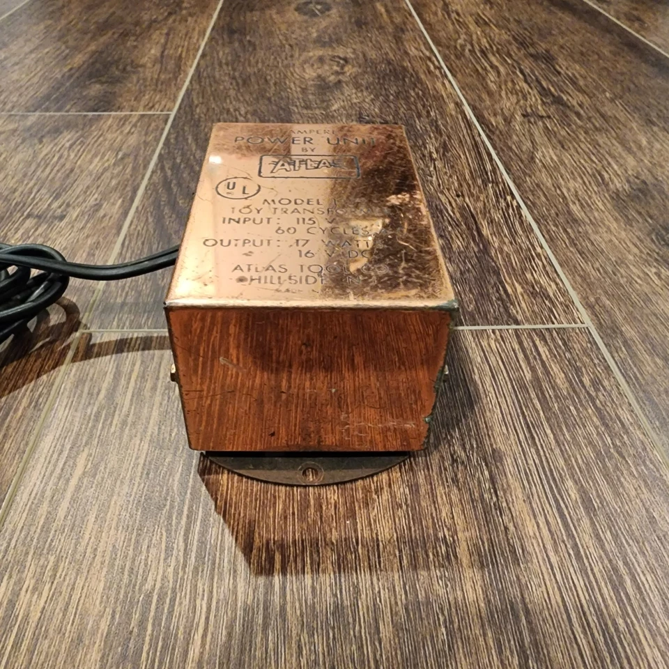 Atlas Power Pack 16V Transformer Slot Car Racing Replacement Part 115V Tested - Image 3 of 4