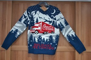 christmas jumper coca cola