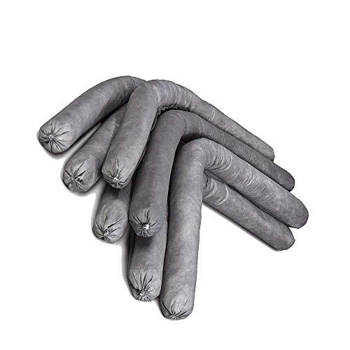 Mildew-Resistant Absorbent Sock Water Absorbing Snake 3" x 48", Pack of 12 - Picture 2 of 2