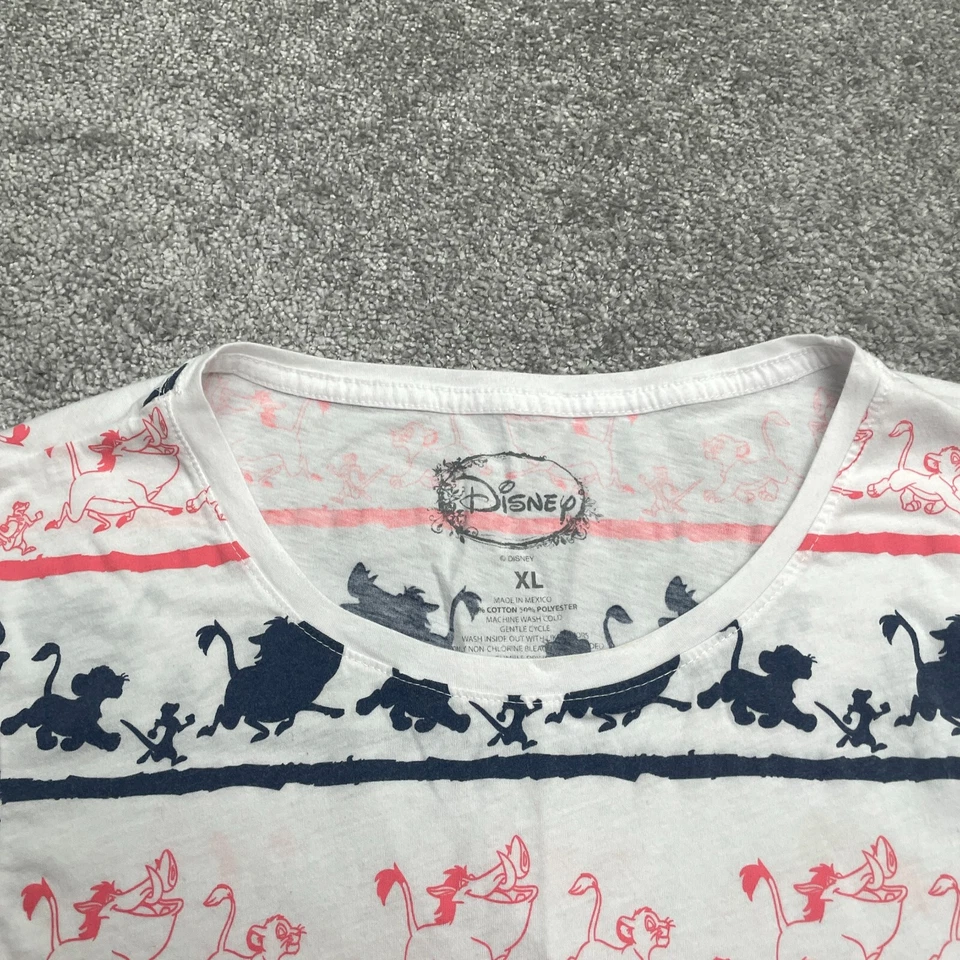 Disney Lion King Graphic T-Shirt Kids Boys Multicolor Rolled Sleeve Casual Tee - Image 4 of 4