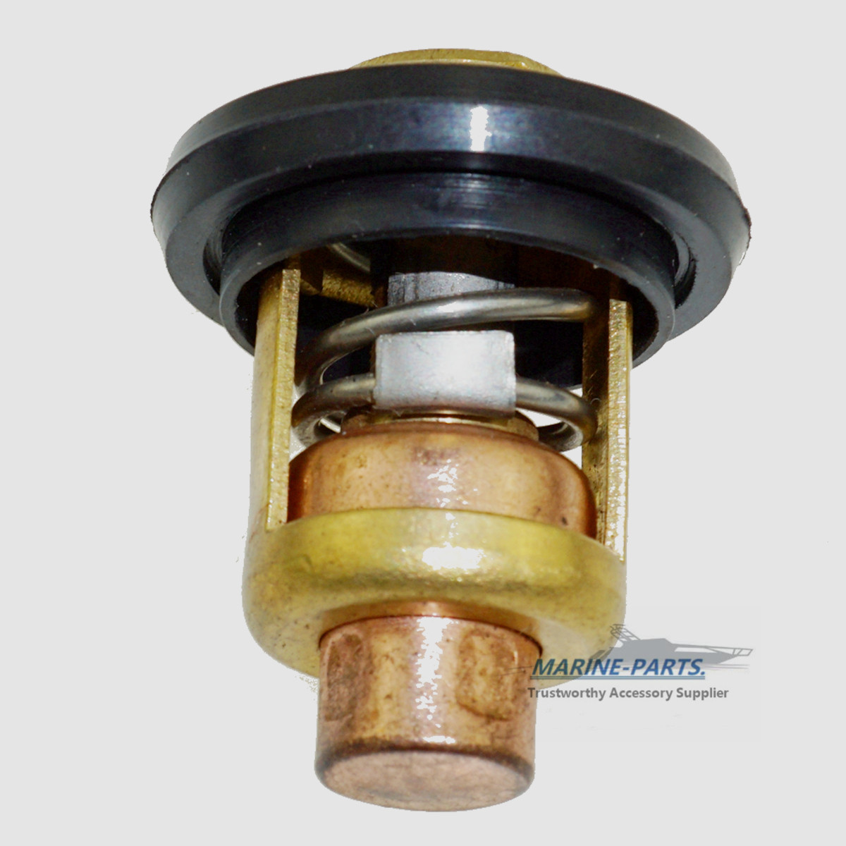 Thermostat 60°C Pour Moteur Hors-Bord Yamaha 4 Temps – 66M-12411, 6G8-12411 – Compatible 2.5 à 100HP – Acier Inox Et Cuivre