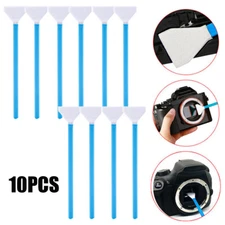 10pcs Professional Sensor Cleaning Kit Cleaner Swab for Digital Camera CCD CMOS 