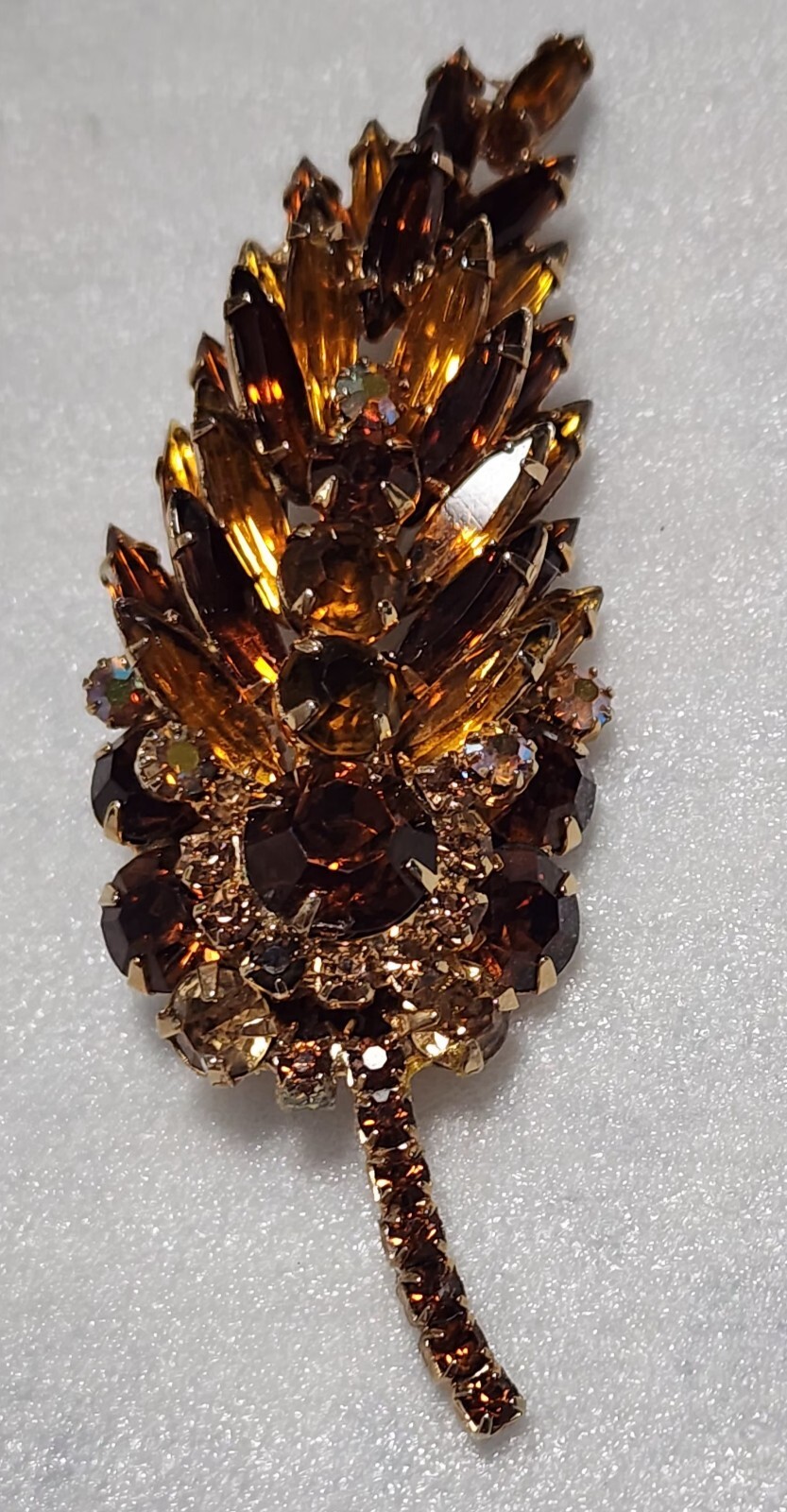 Alice Caviness Signed Dimensional Fall Color Rhin… - image 5