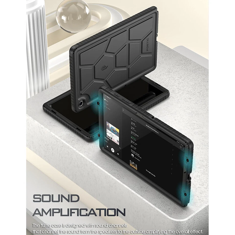 For Samsung Galaxy Tab A9 Plus A8 A7 Lite Case Flexible Washable Silicone Cover - Image 2 of 4