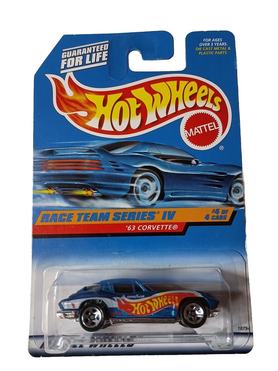 ホットウィール ‘63 CORVETTE RACE TEAM SERIES IV Amazon.com: HOT Wheels 63 Corvette 1998 Race Team Series Iv #4