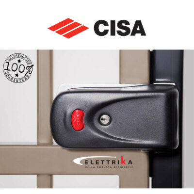 Cisa Elettrika Electric Lock With Button Art. 1A630 For Wooden Doors
