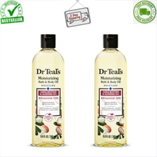 Dr Teal's Shea Butter Moisturizing Bath & Body Oil, Daily Use, 8.8 fl oz, 2 Pack