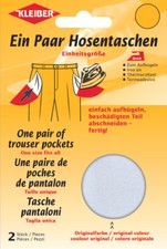 KLEIBER Quick-Ein-Paar-Hosentasche weiß 2 St...