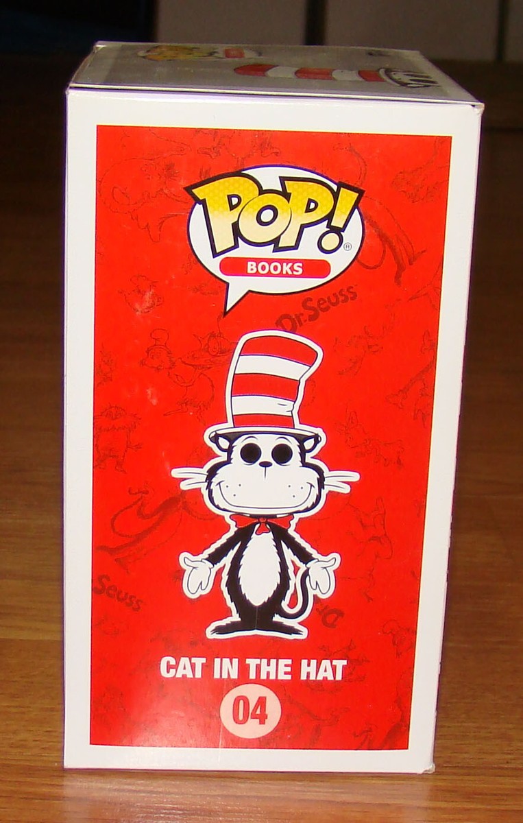 Funko POP! Books Dr Seuss #04 CAT IN HAT #05 SAM I AM #07 FOX IN