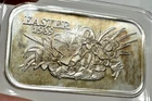 1989 SilverTowne "Easter" 1 oz .999 Silver Bar *Vintage & Rare*