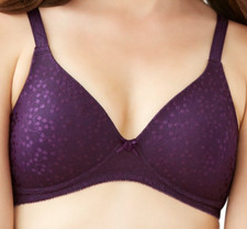52A Glamorise PADDED-SEAMLESS Bra Maximize Cu...