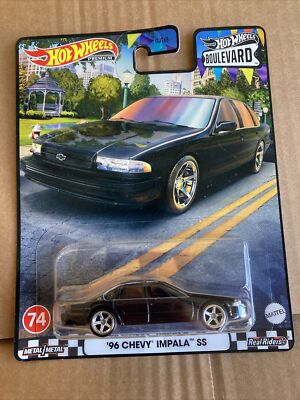 HOT WHEELS DIECAST Boulevard Series ‘96 Chevy Impala SS 74