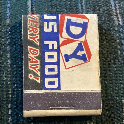 Vintage Matchbook Candy is Delicious Food Enjoy Some Everyday unstruck