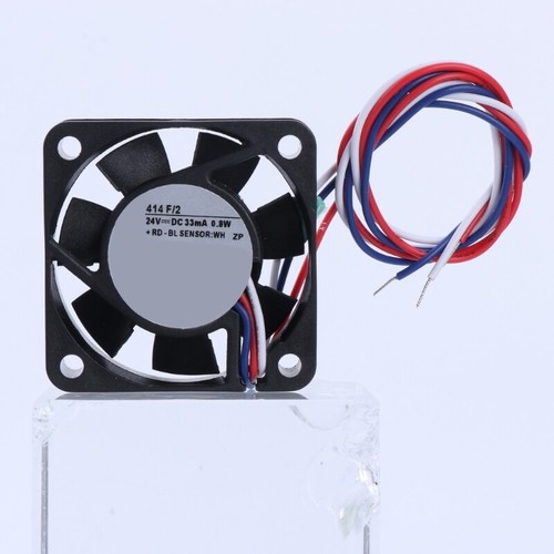 Ventilateur Refroidisseur Onduleur 4cm 4x4x1cm 414 F/2 24V 33mA 0.8W 3Pin Onduleurs Refroidissement - Photo 6/8